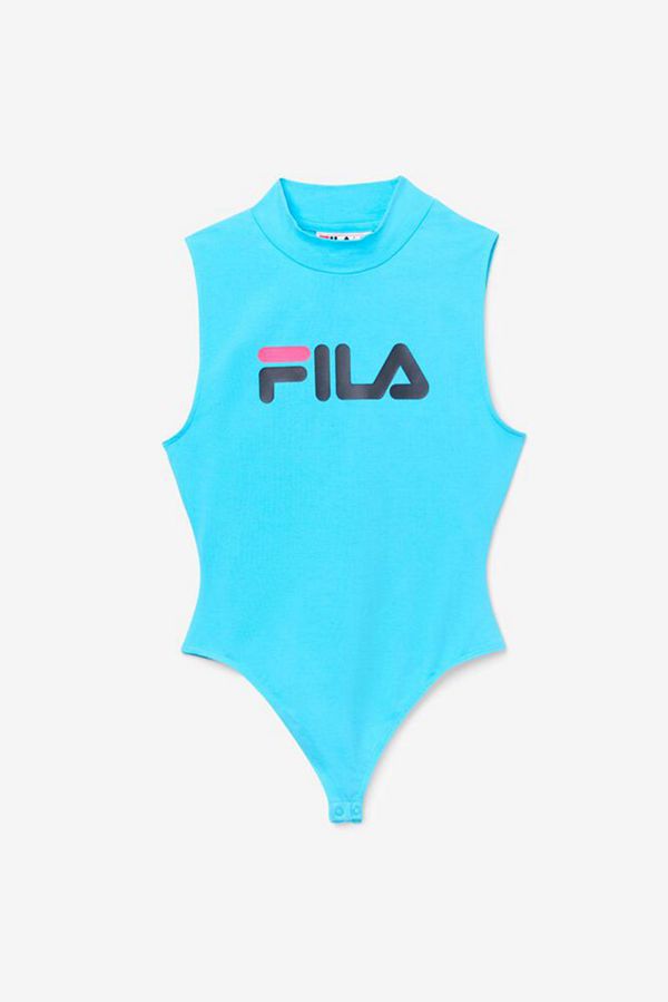 Bodysuits Fila Mulher Azuis/Pretas/Rosa - Fila Donata Athletic Loja Online Portugal,PRJZ-18259